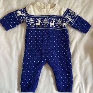 Janie and Jack infant sweater one piece